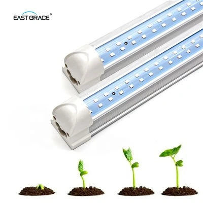 Llum de cultiu de tub LED integrat T8 per a l'agricultura vertical